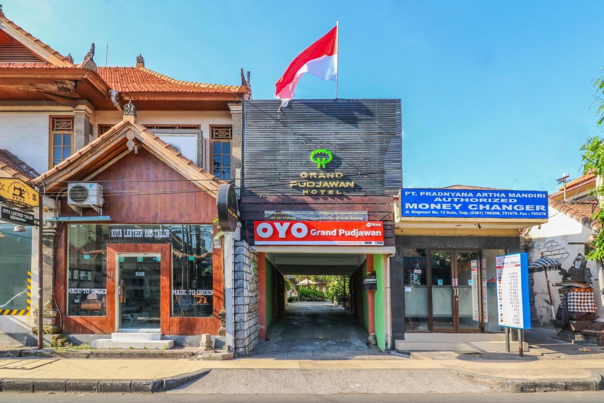Capital O 1666 Grand Pudjawan Hotel Near Kuta Beach Zewnętrze zdjęcie